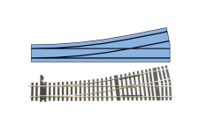 Lenz 45031-01 - 0 - Einfache Weiche links 11,25°